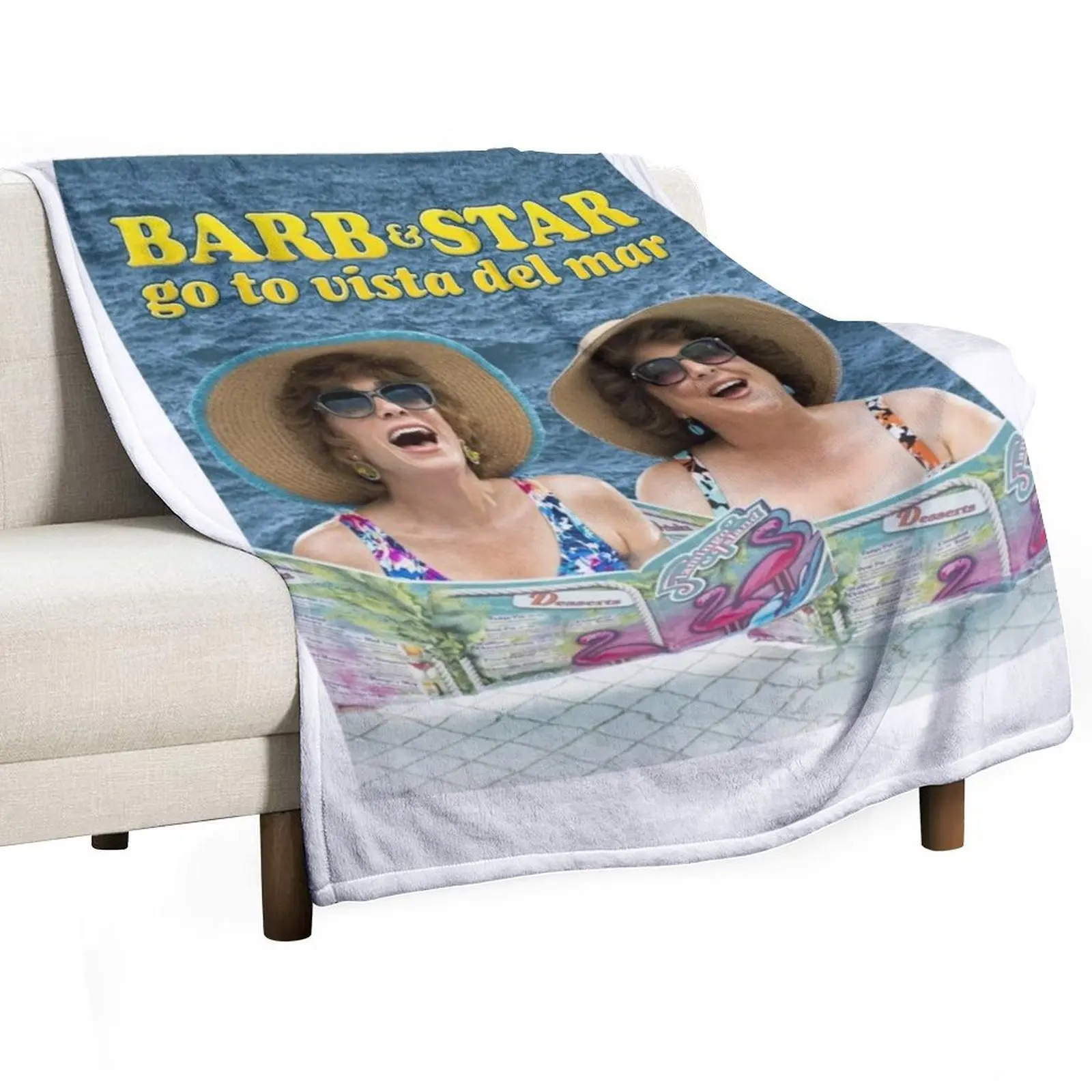 BARB and STAR go to visita del mar new 2021 Throw Blanket Soft for sofa Moving Luxury Throw Nap Shaggy Blankets