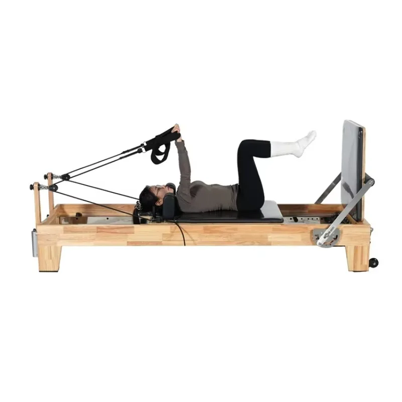 

YTYIN Professional Studio Equipment: Oak Pilates Reformer, Wunda Chair, Barrel & Corrector
