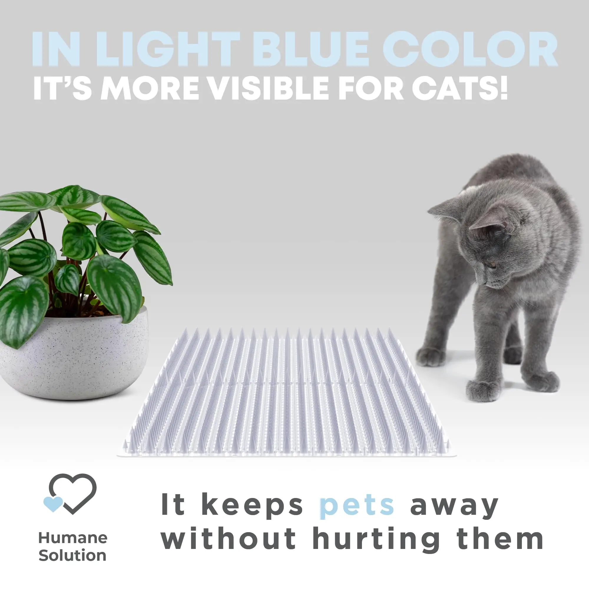 

Scat Mats Cat Repellent Keep Dogs Off FurnitureScat Mats for Dogs, Keep Cats Off Counter Tops Repellent Deterrent Mat