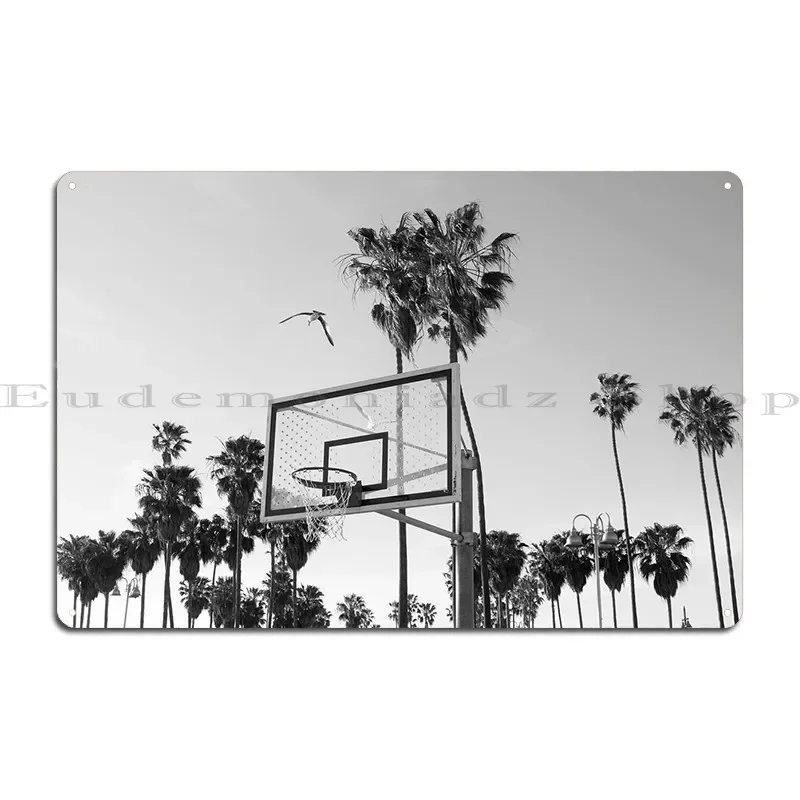 Venice Beach Playground Metal Signs Design Printing Wall Decor Create Living Room Tin Sign Poster