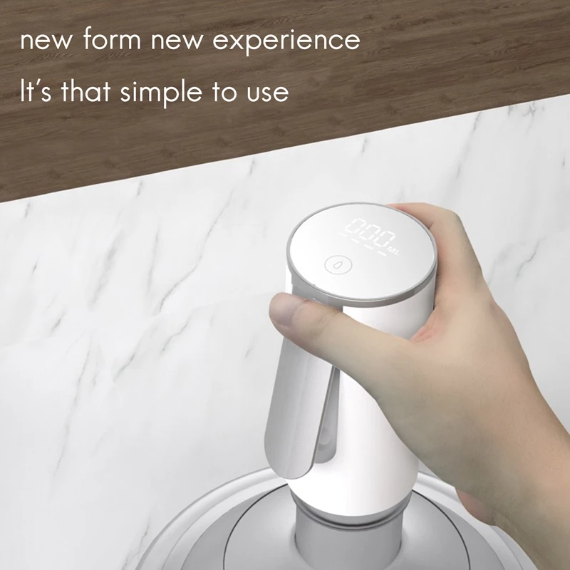 مضخة مياه الشرب الأوتوماتيكية ، شحن USB ، جهاز شفط المياه الماسورة ، موزع المعادن المكتبي