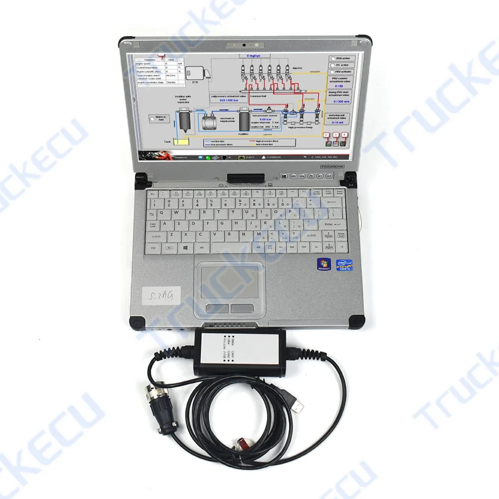 For Deutz SerDia2010 Decom Diagnostic Programming Tool EMR6 Full Level Software+Thoughbook CF C2 laptop