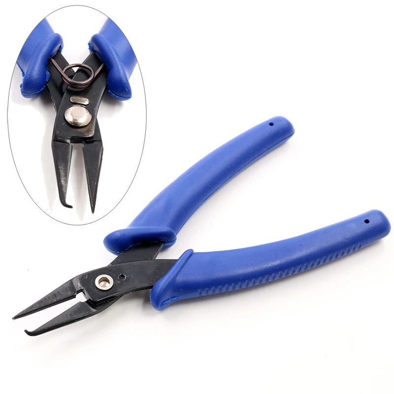 1 stück Edelstahl Nadel Nase Zangen Schmuck, Der Hand Werkzeug Schwarz 12,5 cm
