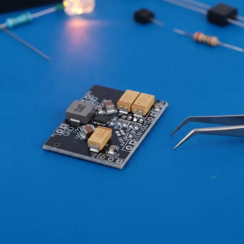 TPS63020 2.5V 3.3V 4.2V 5V Lithium Battery Automatic Step Up Down Module XL63020 Microcontroller Power Low Ripple