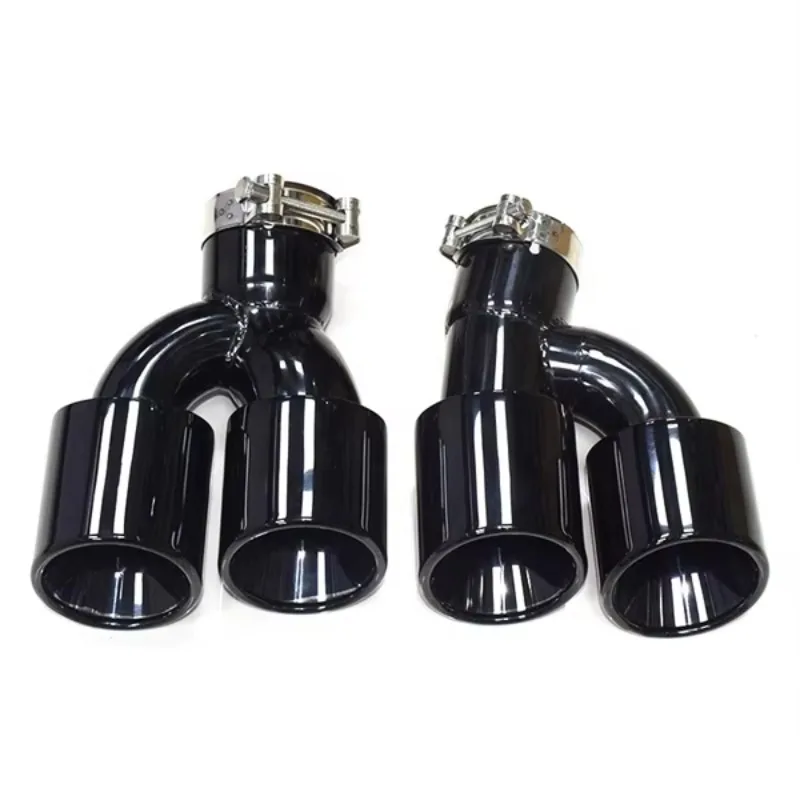 Car Exhaust Muffler Tail Throat Expander Tail Pipe Nozzle for BMWS 525i 528i 530i G30 G38 2018 5 Series