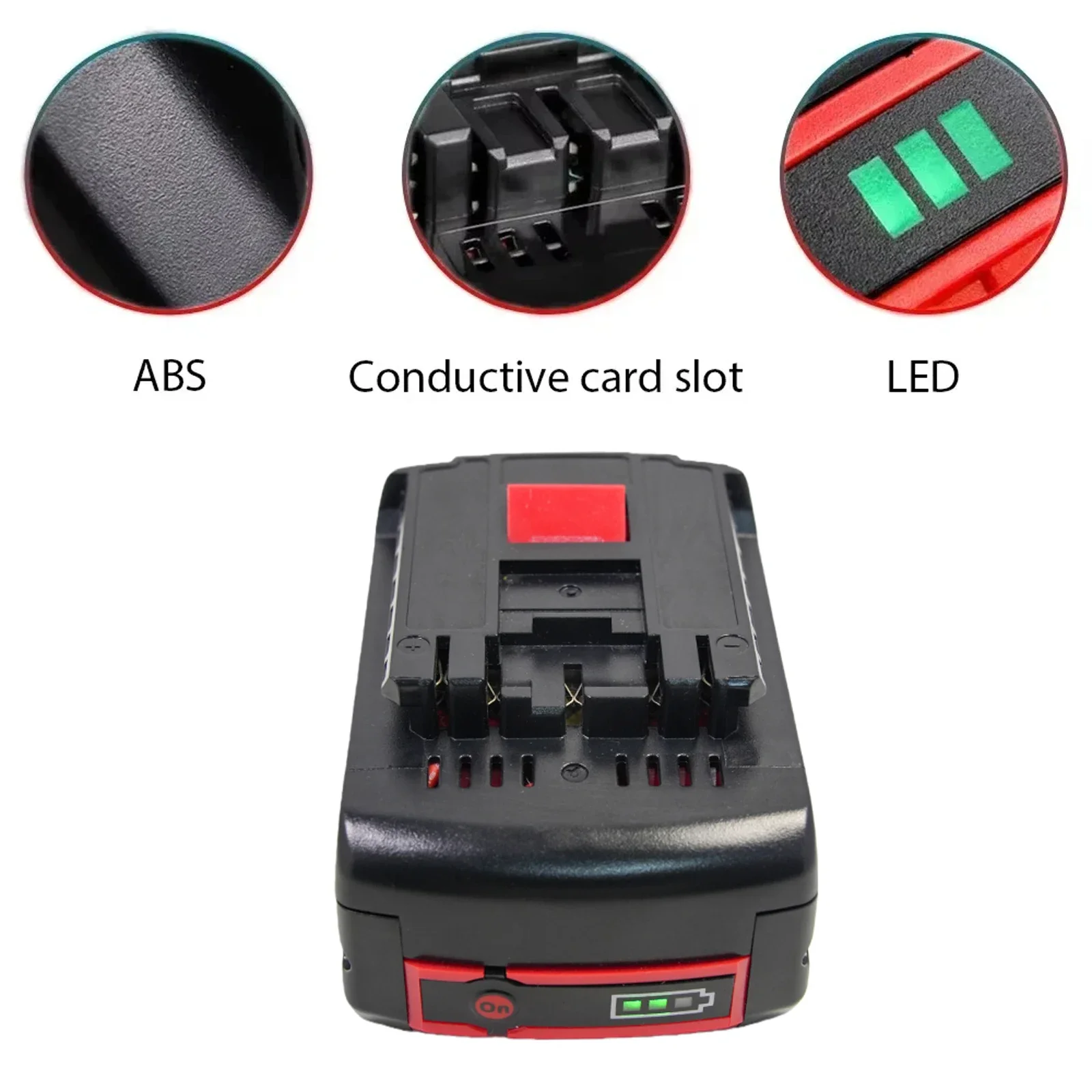 لبطارية بوش الأصلية الجديدة 18 فولت 12.0 أمبير في الساعة لبطارية بوش ، بطارية أداة ليثيوم أيون قابلة لإعادة الشحن BAT609 BAT609G قابلة للاستبدال 🌶️