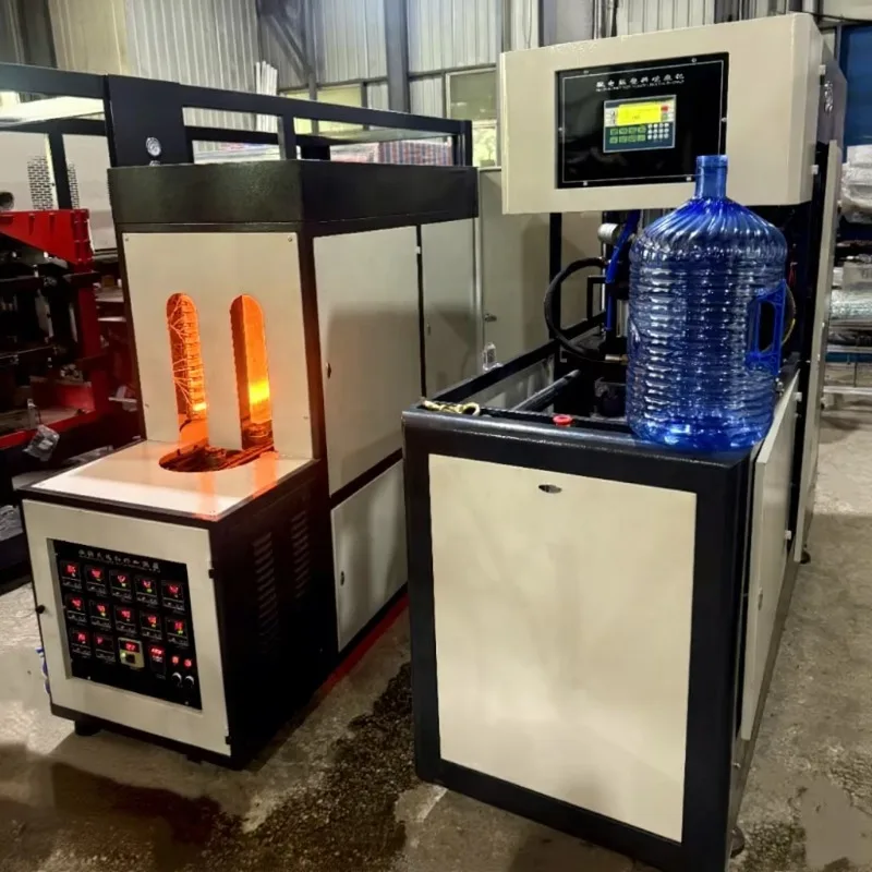 Customized 10L20L Plastic Bottle Blow Machine Gallon Water Semi Automatic Pet Blowing Machine Plastic Bottle Makin