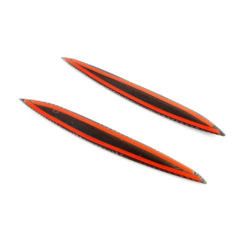 2 قطعة اكسسوارات السيارات ABS المصابيح الأمامية الحاجب الجفون غطاء الكسوة لشركة فولكس فاجن جولف 4 MK4 1997 1998 1999 2000 2001 2002 #6