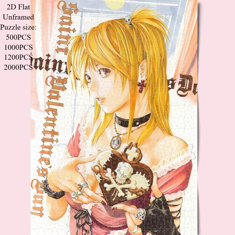 

500 Pieces Jigsaw Puzzle Japanese Comics Death Note Anime Jigsaw Puzzle Educational Toy for Kids Games Christmas Gift