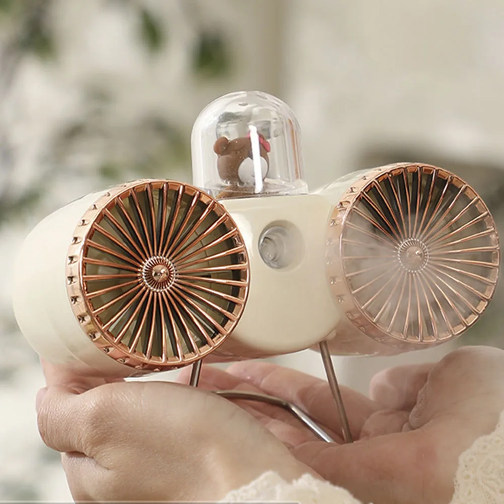 Double Blade Propeller Guard Spray Fan 1200mAh