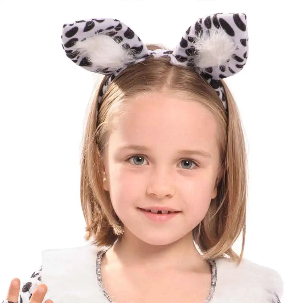 

White Leopard Cosplay Clothing Supplies Clothes for Accessories Costume Role Dress Stage
