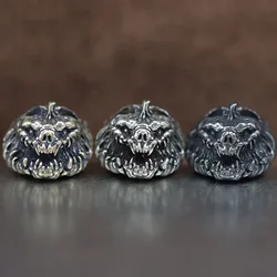 Halloween Demon Pumpkin Skull EDC Brass Knife Beads DIY Paracord Woven Lanyard Pendants Outdoor Tool Hangings Accessories