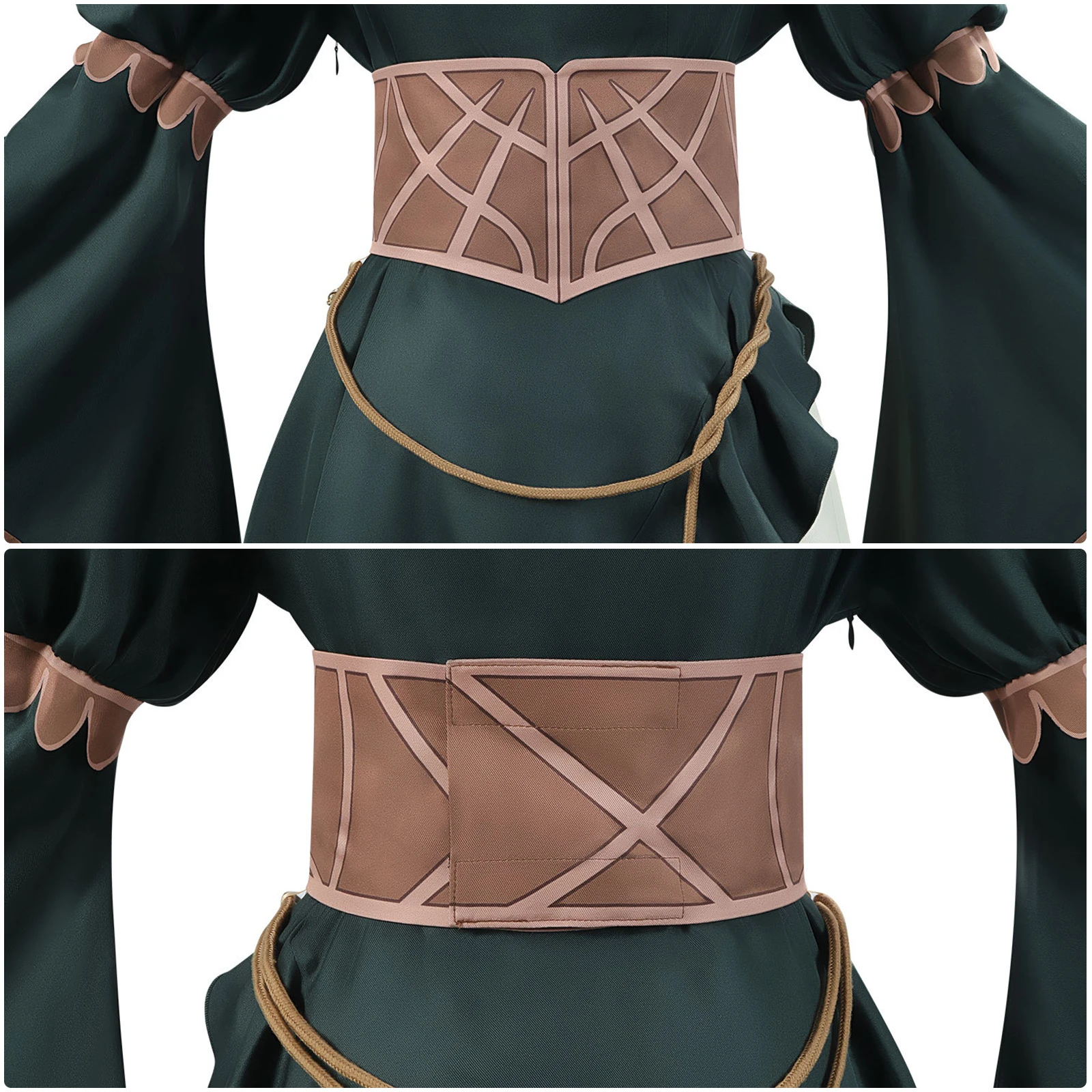 Hera Cosplay disfraz vestido cintura, con diadema para el pelo conjunto completo para fiesta de Halloween