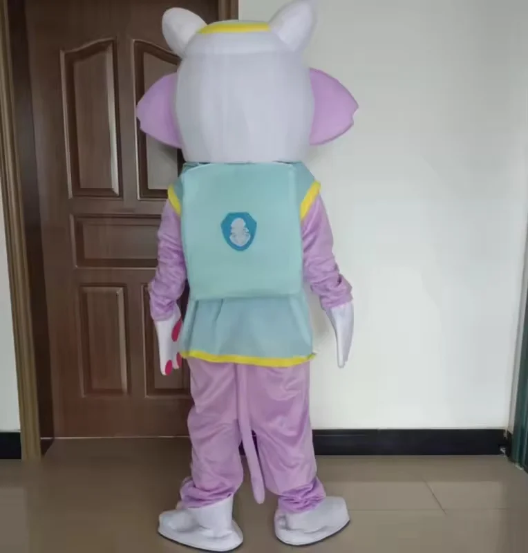 Cartoon PAW Hond Mascotte Cosplay Kostuum Pluche Anime Hond Volwassen Fancy Dress Halloween Carnaval Wandelen Prestaties Props Kinderen Geschenken