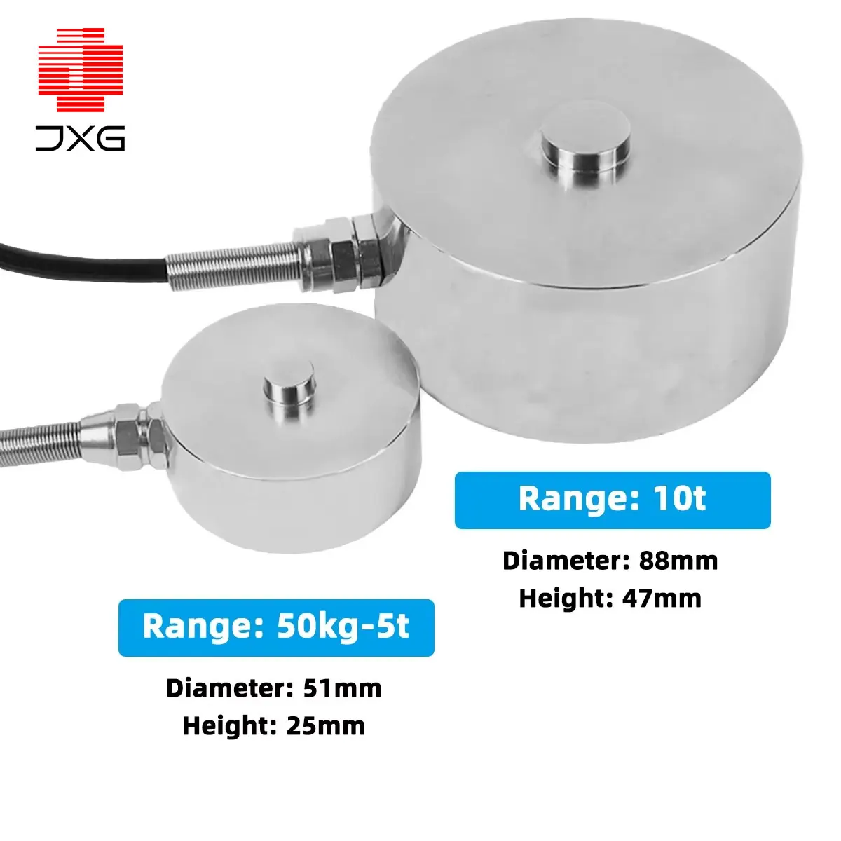 Small Size Film Box Type Load Sensor 50KG-10T Weighing Pressure Sensor for Industrial Use