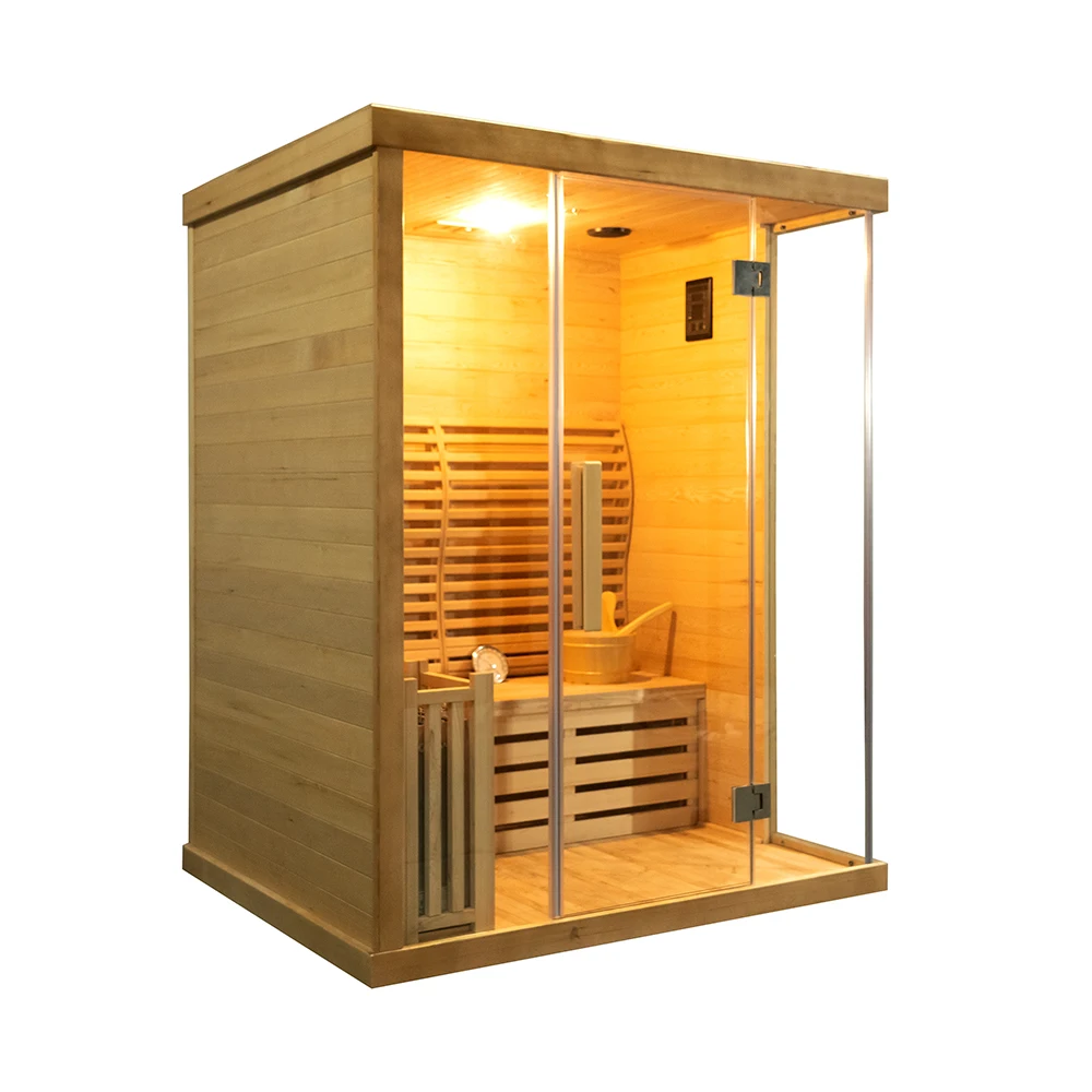 

Wholesale Himalayan Salt Sauna Dry Steam Sauna Room for Therapy SPA Bath Traditional Sauna Rooms