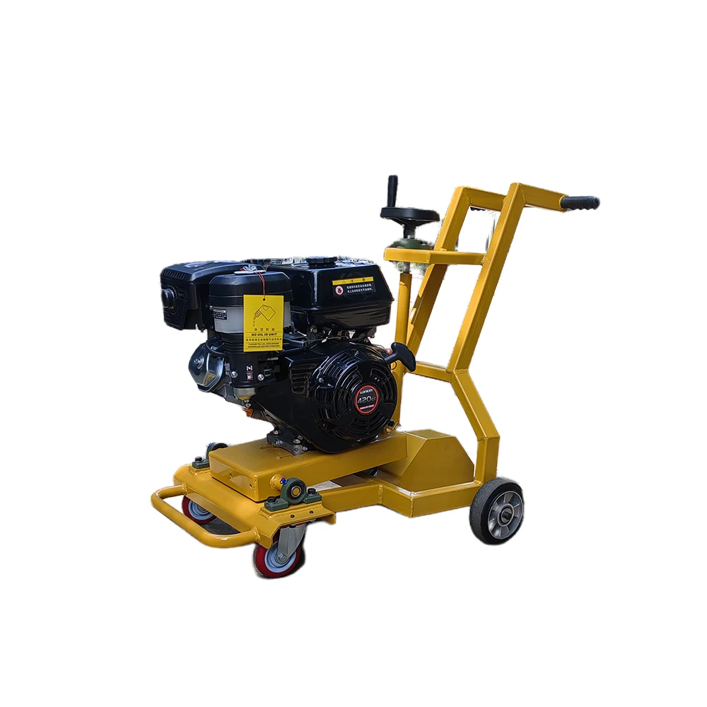 Cheap Price Hand Push Road Saw Cutting Concrete Grooving Road Crack Slotting Machine