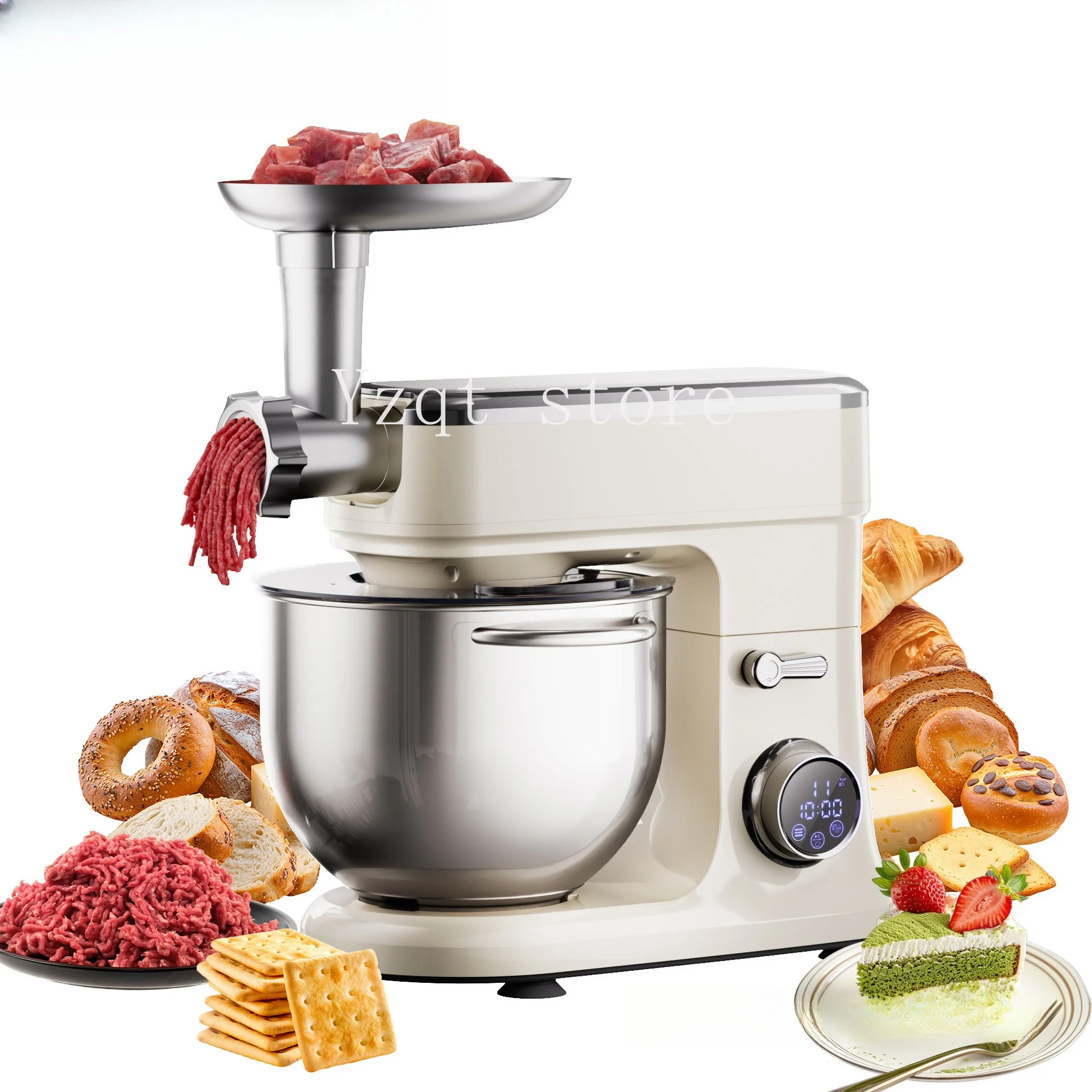 Cross-border 7L dough mixer whipping egg white cream multifunctional chef mixer standmixer