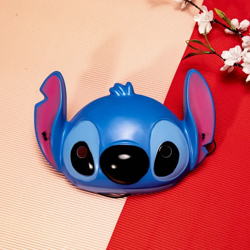 Disney Stitch Mask Kawaii Anime Figure Stitch Children's Birthday Party DIY Decoration Adult Cosplay Mask Xmas New Year Gifts