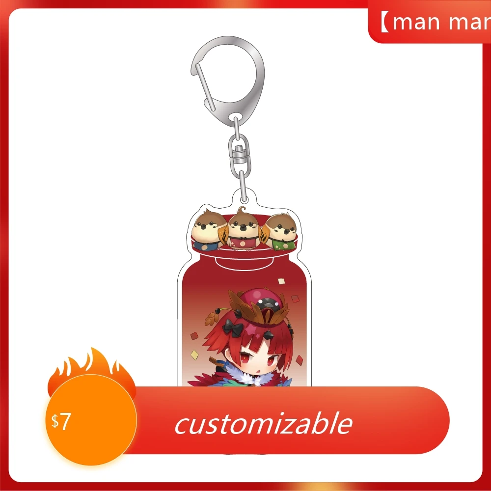 

Anime Sakura no Toki Acrylic Keychain Pendant Bag Car Keychain phone Accessories present Firend Christmas fans