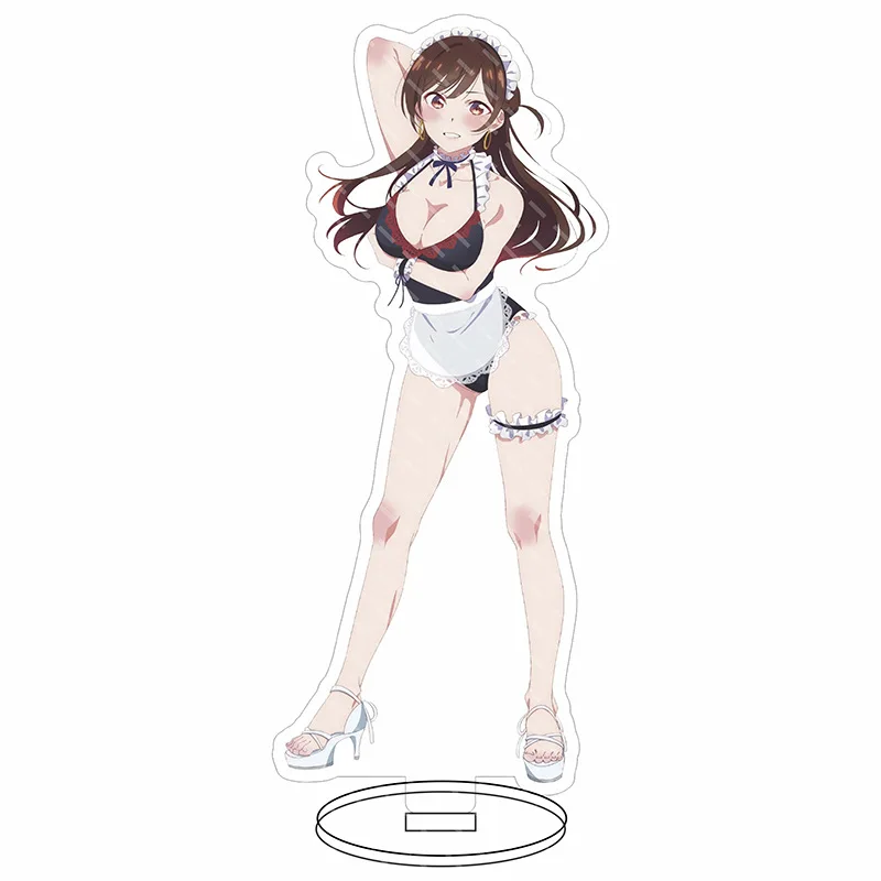 Anime Rent-A-Girlfriend Acryl HD Modell Puppe Acryl Ständer Charakter Modell Fans Geburtstag Weihnachten Kinder Geschenke