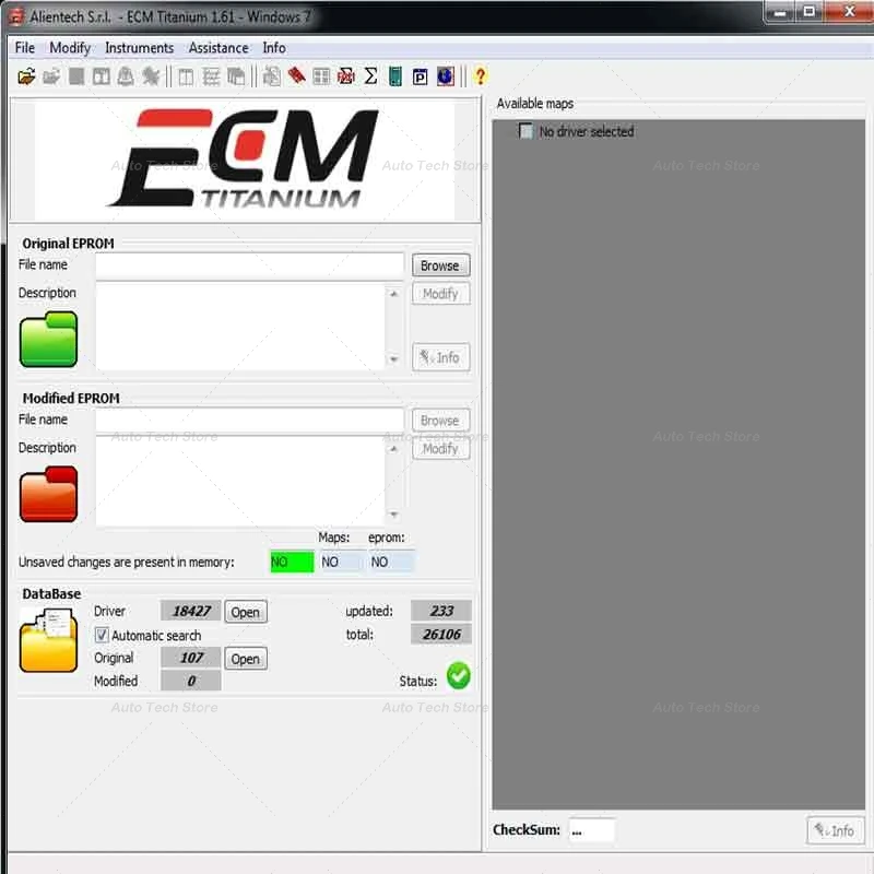 ECM TITANIUM 1.61 With 26000 +Driver ECM 18259+Drivers for ecu tool Send download link+installation video windows 10/7