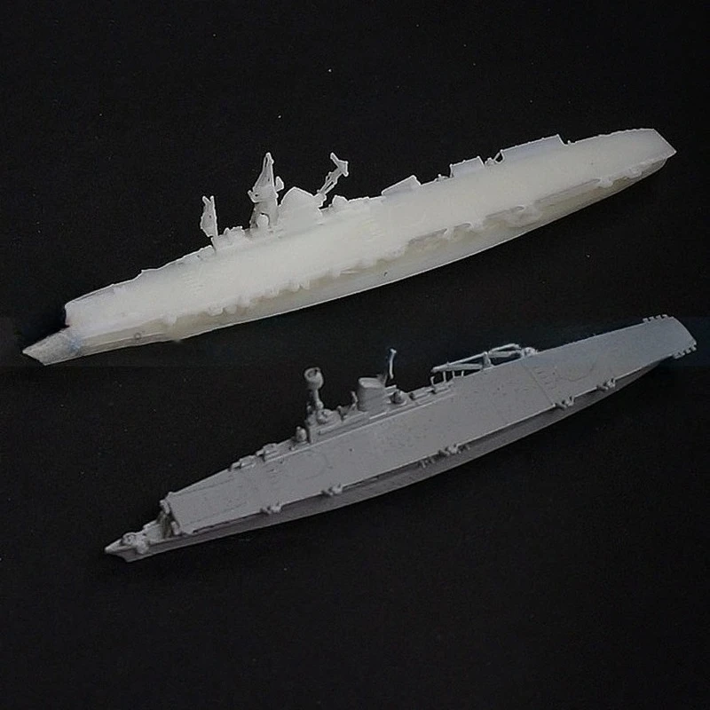 1/1100 Weser CVL Portaerei Ausiliario Modello di Montaggio 19 Centimetri In Resina Stampa 3D Stampaggio Navi Modello Statico Nave Giocattolo Ornamenti