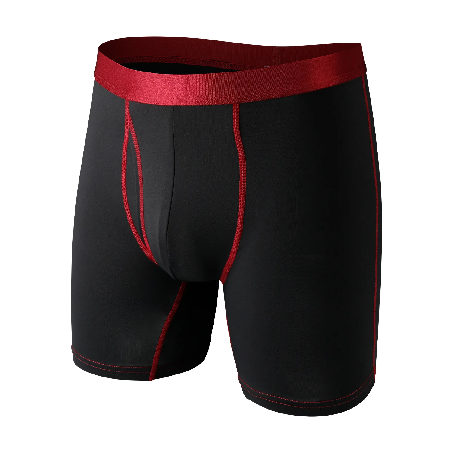 Men's Panties Long Leg Undies Sports Underwear Boxers Briefs Plus Underpants Knickers Sports Shorts US Size XS S M L XL