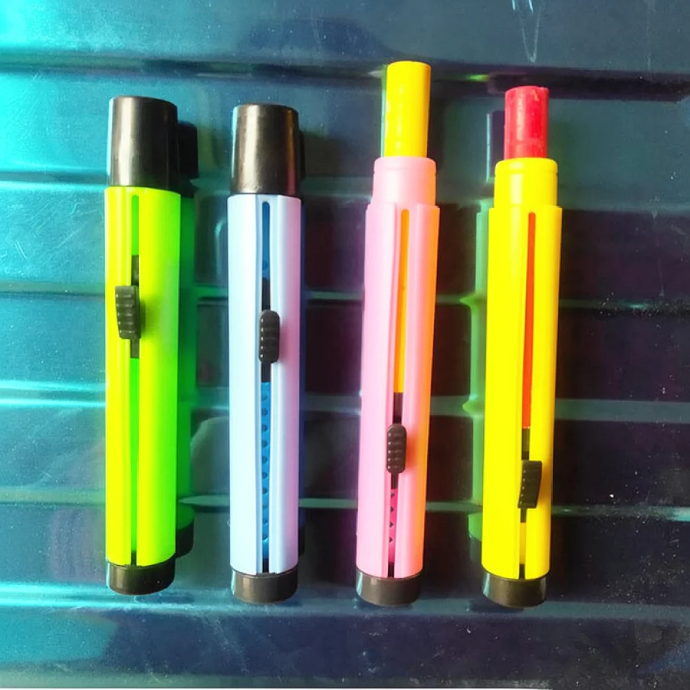 Dustless Chalk Holder Clip Magnetic Dispenser For Teachers Classroom Blackboard Writing Accessory School Office Utility