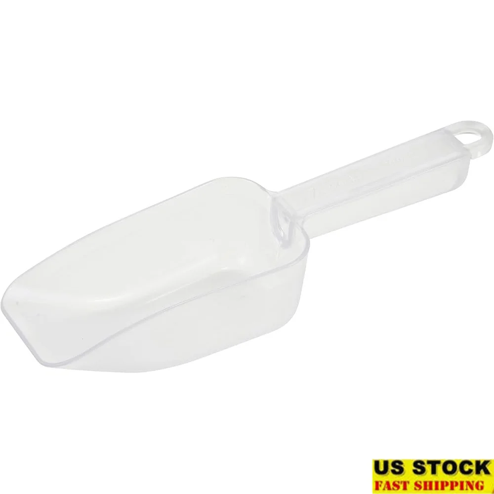 

10oz Shatterproof Plastic Scoop Dishwasher Safe NSF Certified Utility Tool Kitchen Food Storage Refrigerator Freezer Use