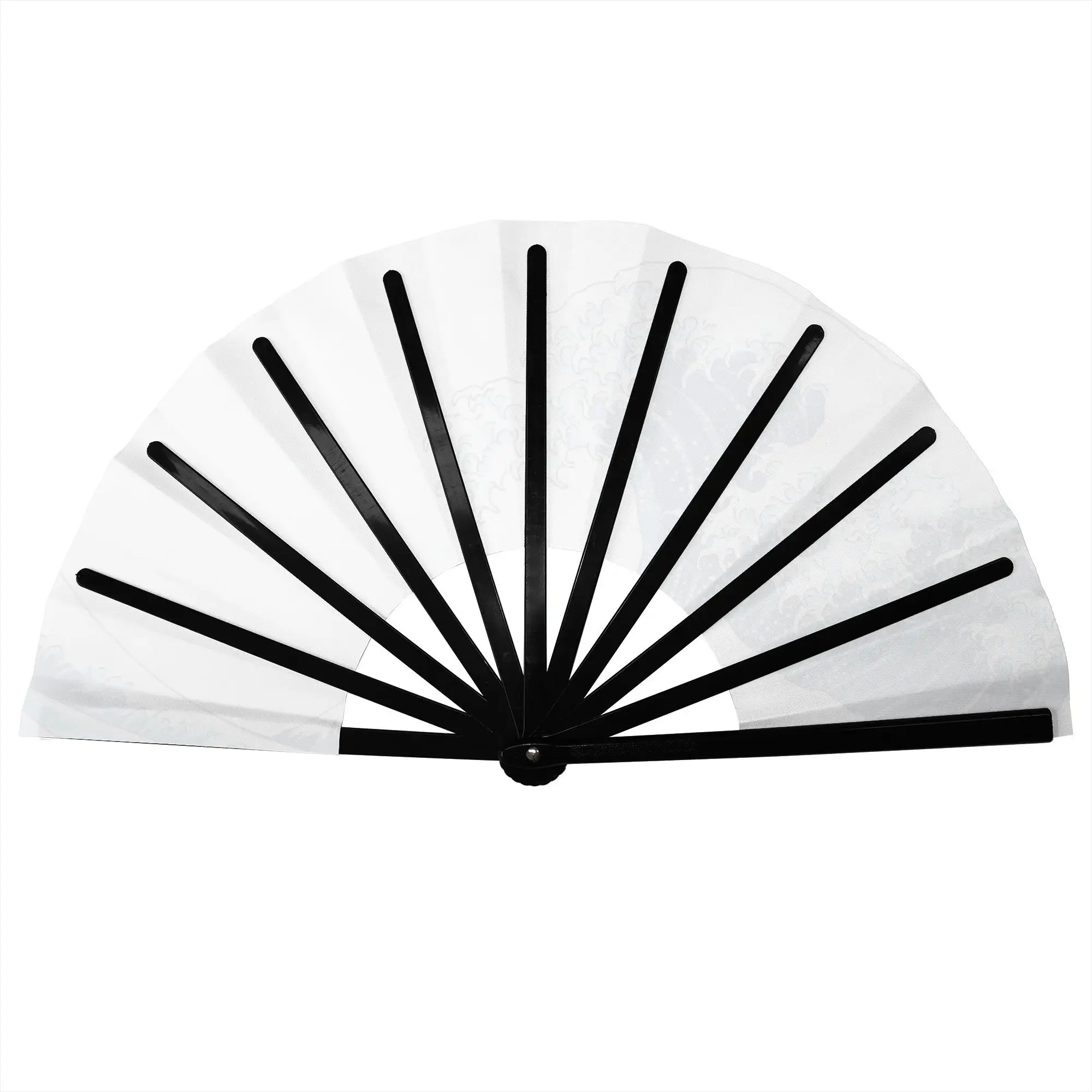 The Great Wave Off Kanagawa Traditional Folding Fan Oriental Art  High-Quality Polyester Fans Gift Classic Decorative Hand Fan