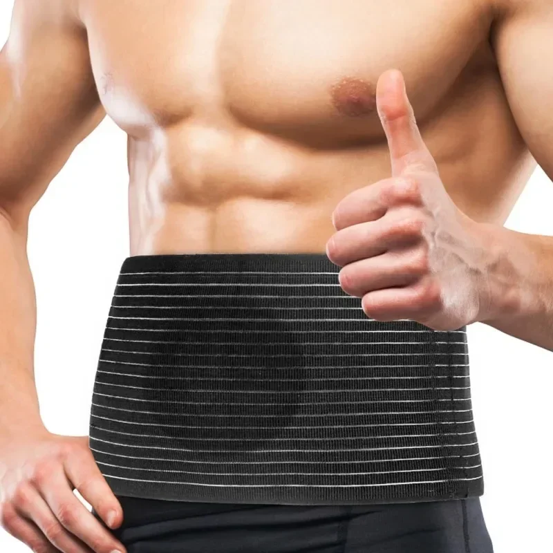 Umbilical Hernia Belt Abdominal Binder with Hernia Support Pad, Navel Ventral Epigastric Incisional Belly Button Hernias