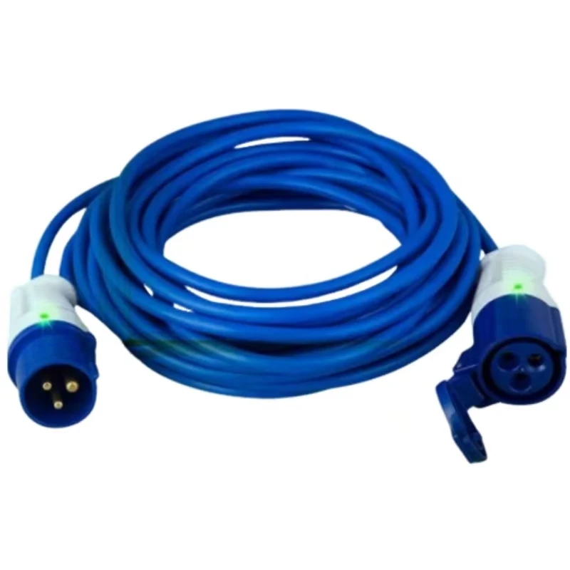 230V Adapter Stacked Camping Line H07RN-F 3x0.75mmx2m
