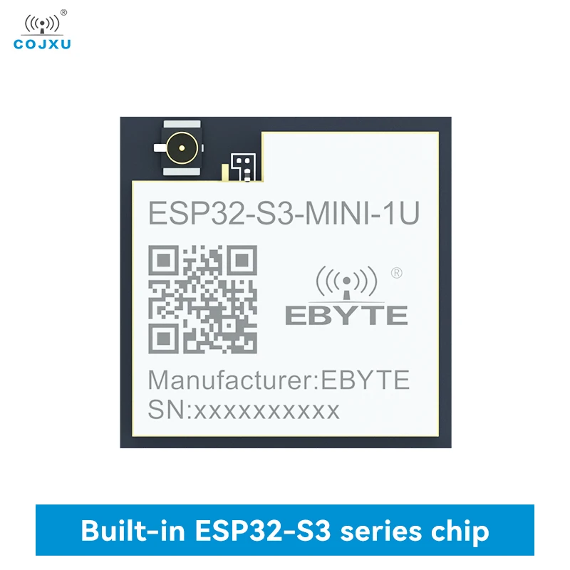 ESP32-S3 Wifi Bluetooth Module Cdebyte ESP32-S3-MINI-1U Flash 8Mb Dual Core Laag Stroomverbruik 20dbm 200M Bluetooth Mesh