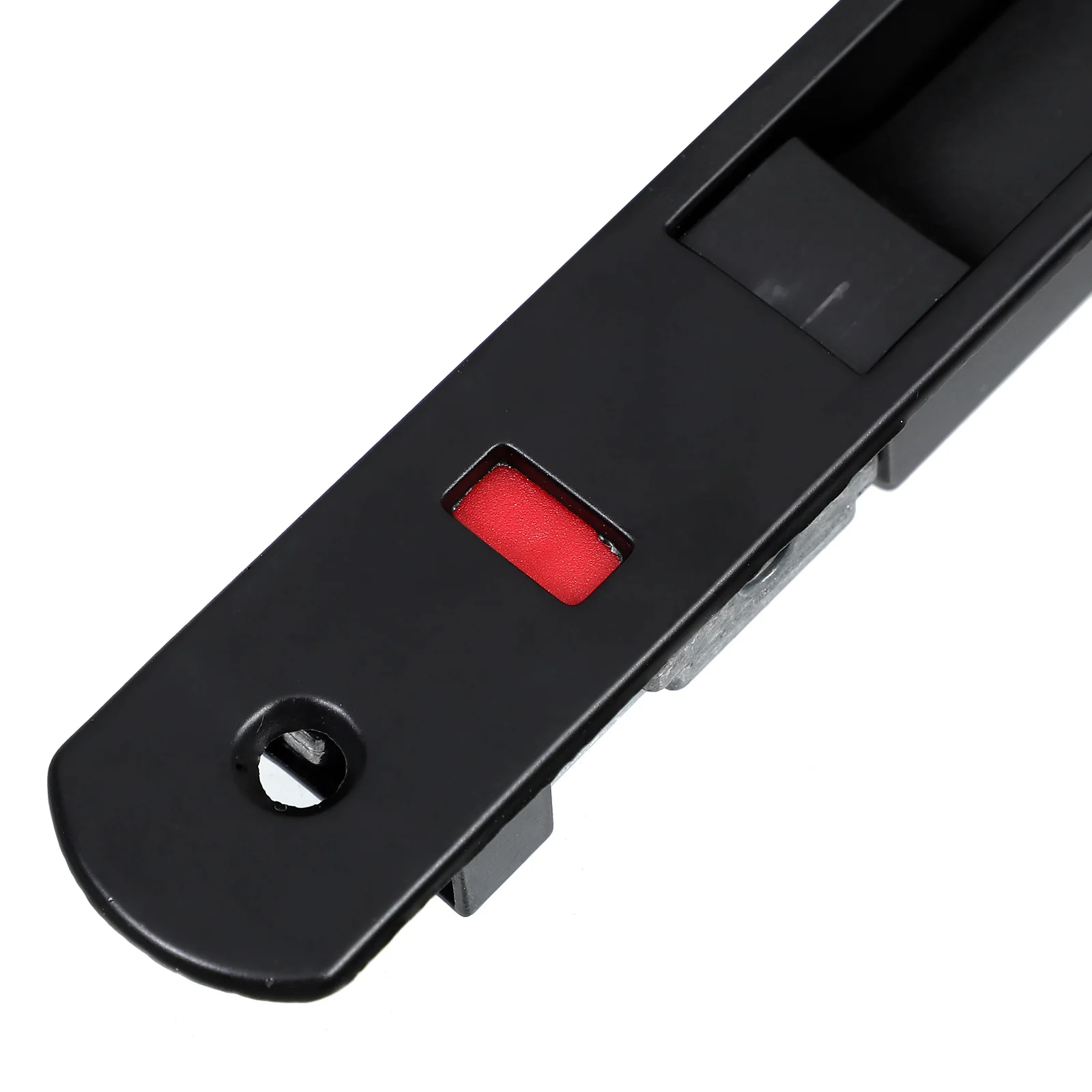 

Sliding Door Window Hook Lock 90 Degree Security Hook Gate Latch Black for Thick Doors Sliding Glass Door Lock Security