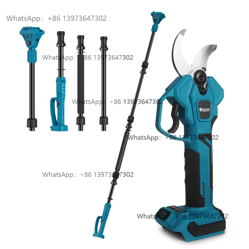 Electric Goddess for  18V Battery  Pruner Cordless  Scissors  Reach Extension Pole Electric Garden Pruning Shears