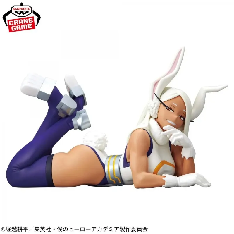 In Stock BANDAI Original My Hero Academia GLITTER GLAMOURS MIRKO Action Toy Figures PVC Statue Model Doll Desktop Ornament Gifts view 3