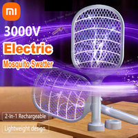 Xiaomi 3000V Electric Mosquito Swatter 2-In-1 Rechargeable Mosquito Swatter Household Multifunctional Automatic Mosquito Swatter