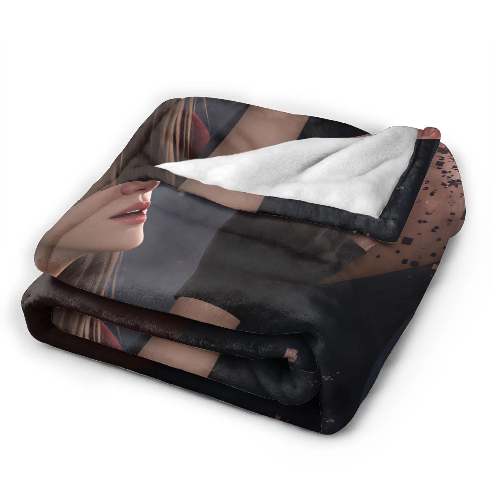 Warm Comfy Throw Blanket Travel Valko Blanket Love and Deepspace  Flannel Bedspread For Living Room Funny Sofa Bed Cover