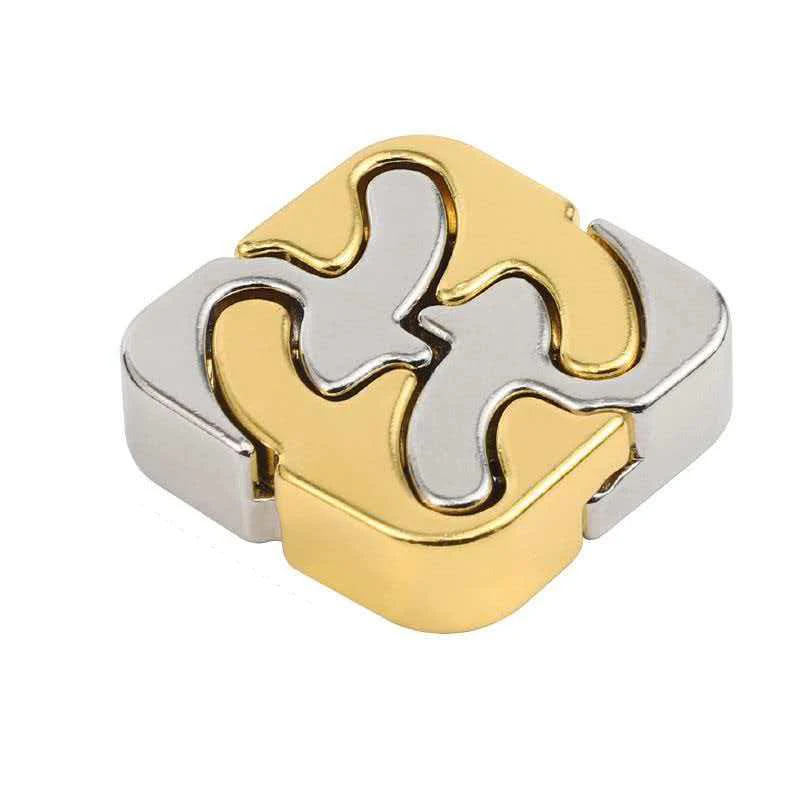 New Difficult Metal Brain Teaser Puzzles for Adults Teens Kids Boys Girls IQ Test Unlock Challenge Toys Disentanglement Game
