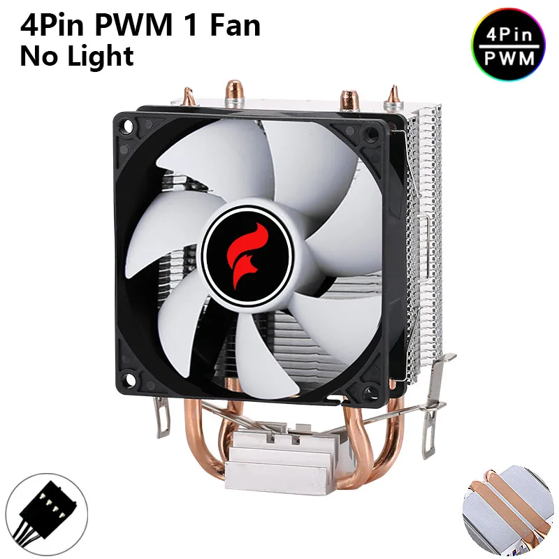 Variant: 2Heat-pipes 1Fan4pin