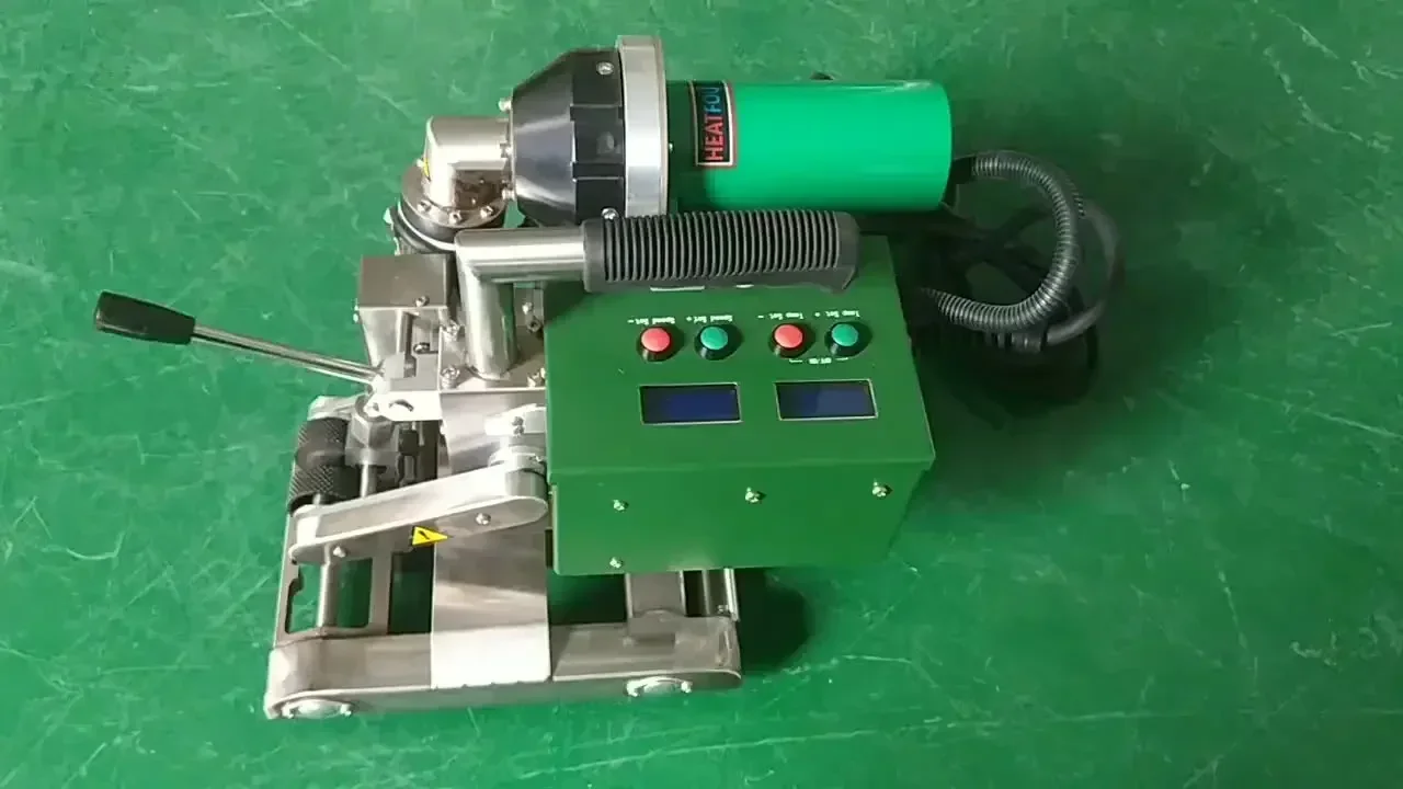 3000W Industrial Hot Air Heater Plastic Welders Welder For Tarps And Banners