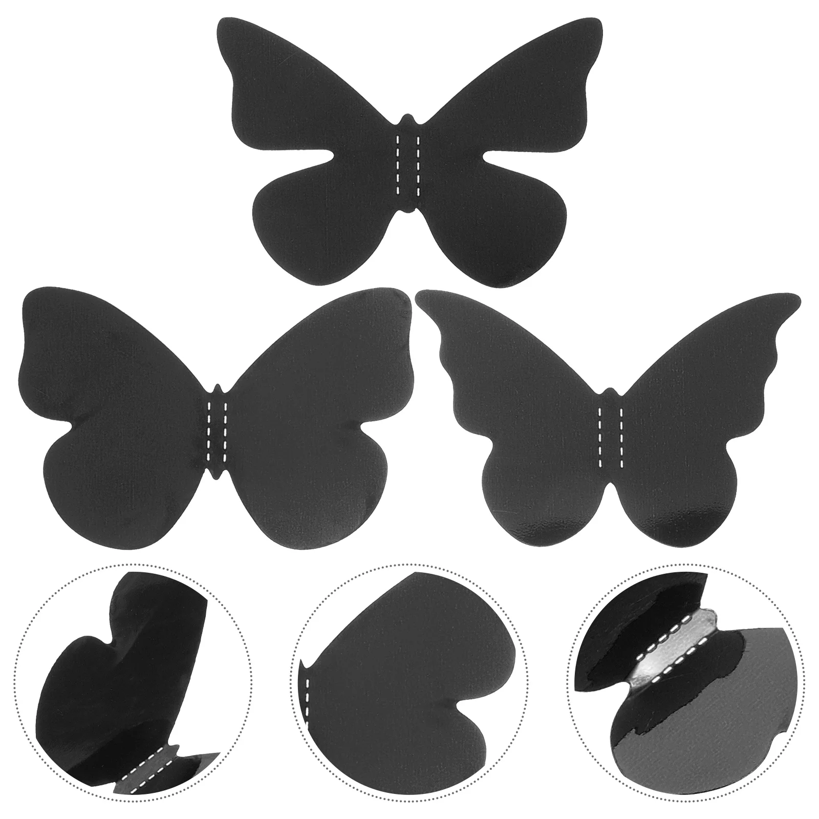 

18 Pcs Butterfly Wall Decoration Party Scene Halloween Sticker Butterflies Stickers The Pet Decals for