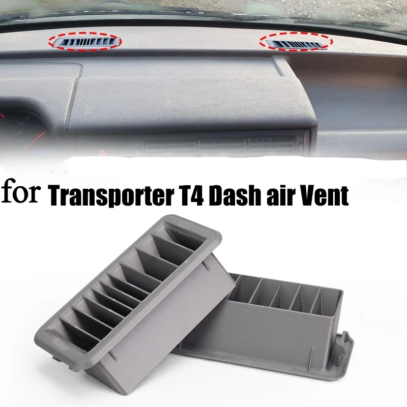 

Caravan Dashboard Vent Grill Covers Black 701819071 701819072 for VW Transporter T4 Bus Van Easy Installation Car Accessories