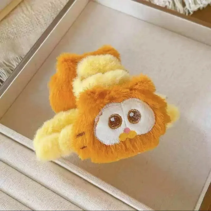 Garfield Jon Abackel Irene Odie Pooky Cute Creative Breaking off Clip Hair Rope High Beauty Value Girl's Heart Clip Headwear view 4