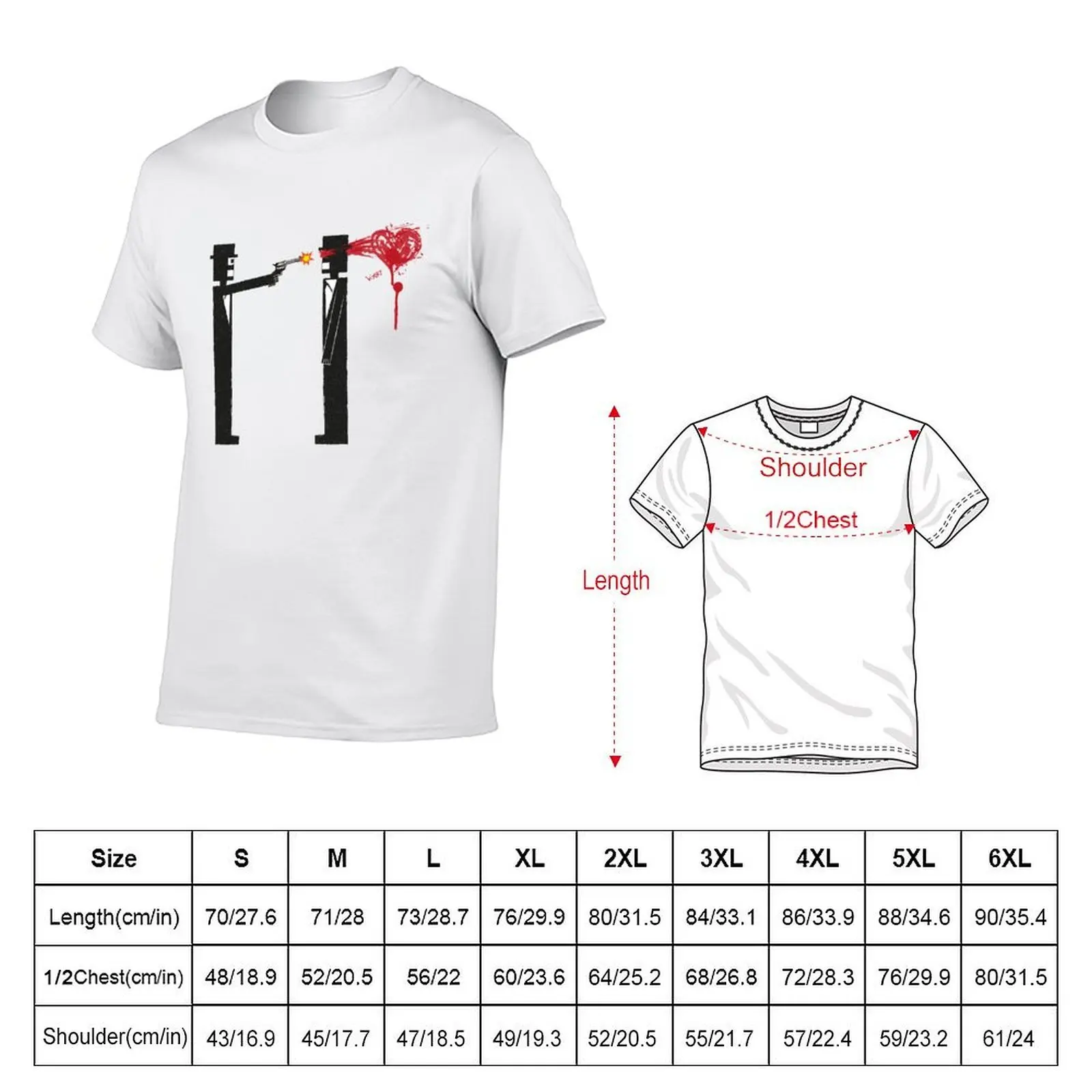 قمصان تي تي نفسك مضحك قميص قميص مصمم رجل القطن الحب الفاخرة رجل تي شيرت #2