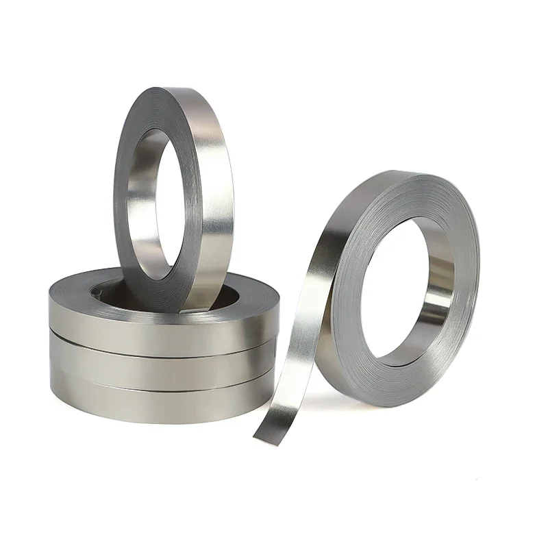 Nickel Plated Strip 18650 Li-ion Battery Nickel Sheet Plate Connector 0.1mm 0.2mm Steel Belt Spot Welding Machine Battery Welder