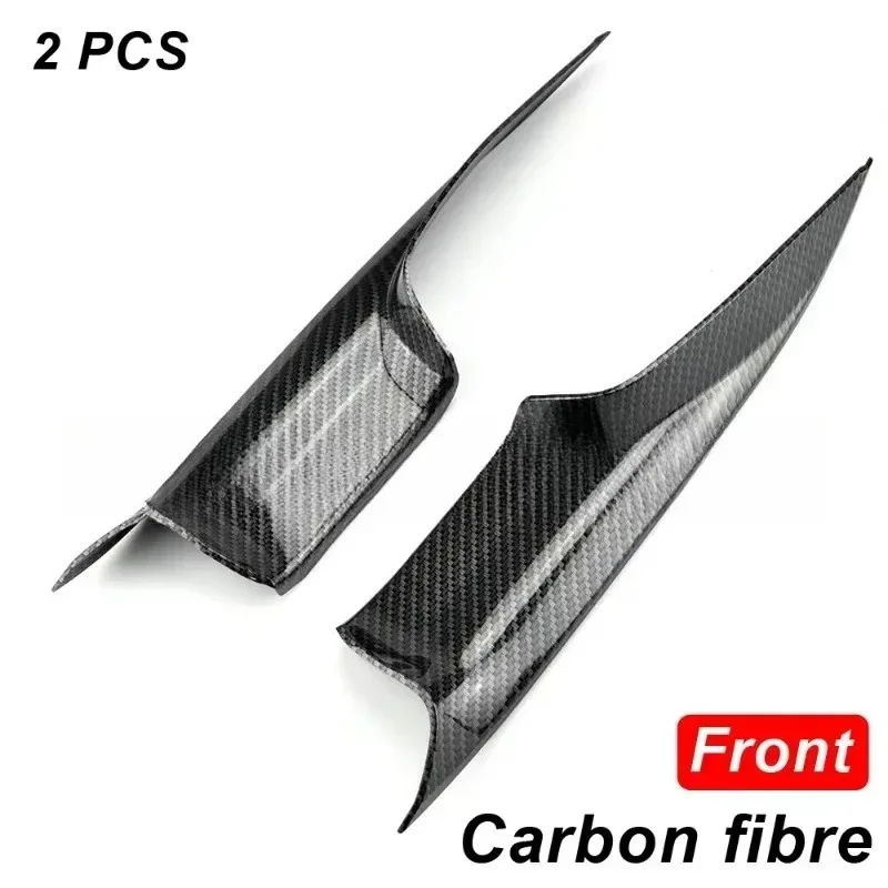 ألياف الكربون الجانب الأيسر/الأيمن الباب الداخلي مقبض سحب غطاء الناقل 51429151212 51419115501 ل 2008-2015 BMW 7 Series F01/F02 #5