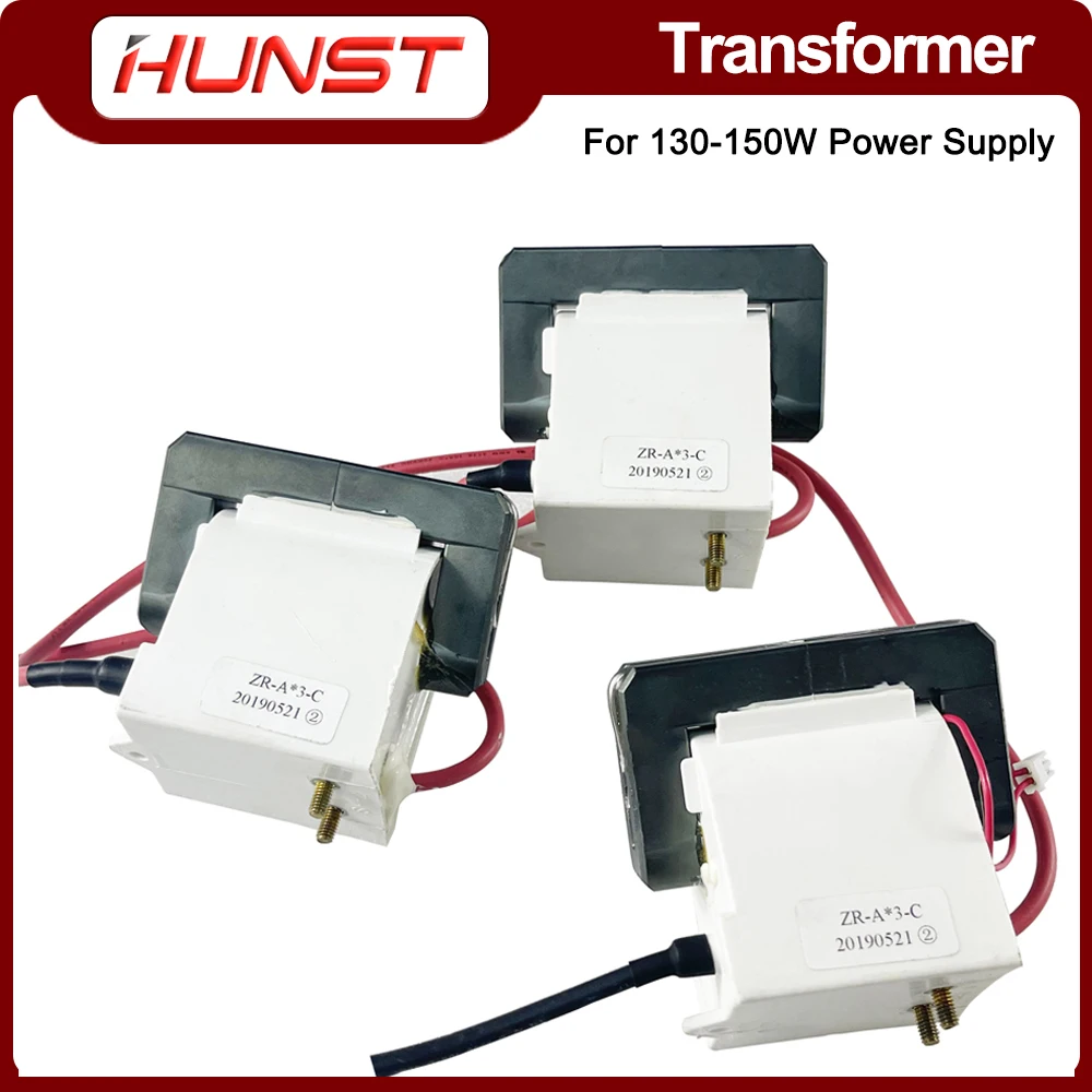 

HUNST CO2 laser engraving and cutting machine power supply high voltage flyback transformer BR130-150W