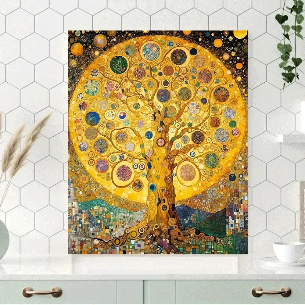 

500/1000/1200/2000PCS Puzzle Klimt Tree of Life Jigsaw Modern Home Decor Gift Educational Toy Dilettante